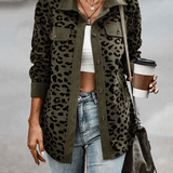 CYNARA | LEOPARD PRINT JACKET
