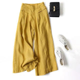 【Cotton And Linen】Casual Wide-Leg Trousers
