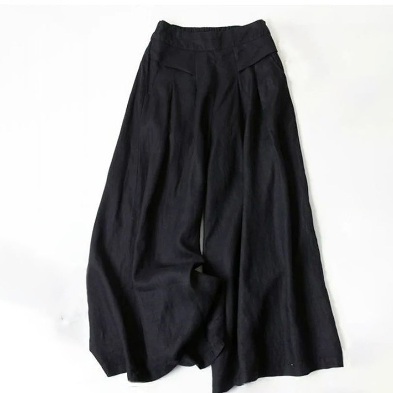 【Cotton And Linen】Casual Wide-Leg Trousers