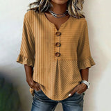 Vintage Striped Blouse