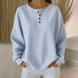 Casual Striped Sweatshirt