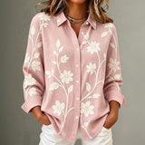 Casual Floral Print Shirt