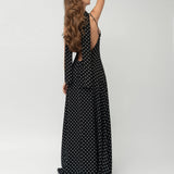 Midnight Muse Polka Maxi