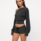 Sunday Stripe Lounge Set