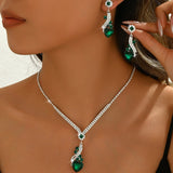 PREMIUM ZIRCONIA JEWELLERY SET
