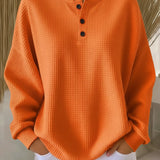 Greta | Simple waffle knit jumper