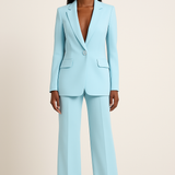 ZOE | CHIC FORMAL SUIT SET WITH TAILORED LONG BLAZER FOR WOMEN
