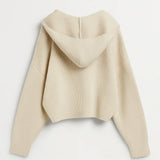 ELANORA | DEEP V-NECK KNIT CARDIGAN