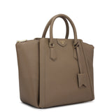 Élégance Paris - Classic Wax Leather Satchel Bag