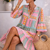 Aurabelle™ Timeless Vintage Grace Midi Dress