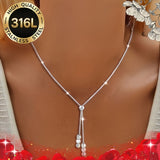 Vintage Beaded Pendant Necklace