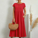Charlotte ™ — Flowing Midi Dress with Timeless Elegance