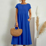 Charlotte ™ — Flowing Midi Dress with Timeless Elegance