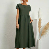 Charlotte ™ — Flowing Midi Dress with Timeless Elegance