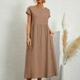 Charlotte ™ — Flowing Midi Dress with Timeless Elegance