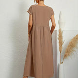 Charlotte ™ — Flowing Midi Dress with Timeless Elegance