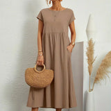 Charlotte ™ — Flowing Midi Dress with Timeless Elegance
