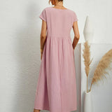 Charlotte ™ — Flowing Midi Dress with Timeless Elegance