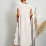 Charlotte ™ — Flowing Midi Dress with Timeless Elegance