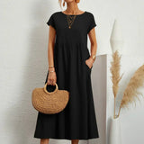 Charlotte ™ — Flowing Midi Dress with Timeless Elegance