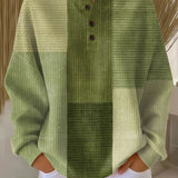 Katrin | Jersey patchwork in shades of green