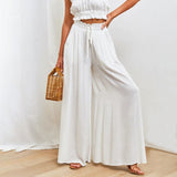 Casual Wide-Leg Trousers