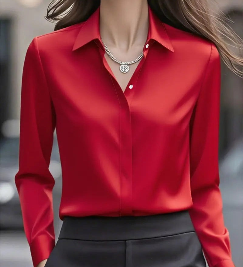 Luna | Women's Elegant Silk Blouse Timeless