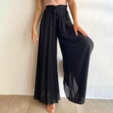 Casual Wide-Leg Trousers