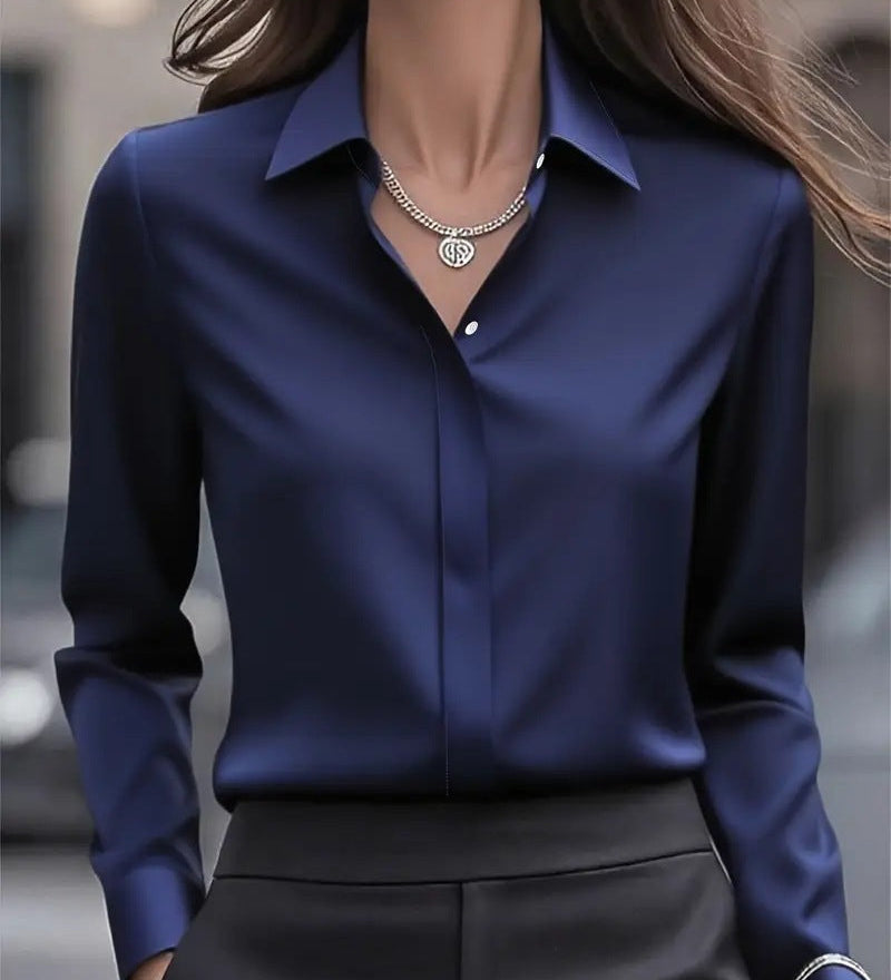 Luna | Women's Elegant Silk Blouse Timeless