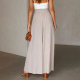 Casual Wide-Leg Trousers