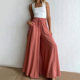 Casual Wide-Leg Trousers