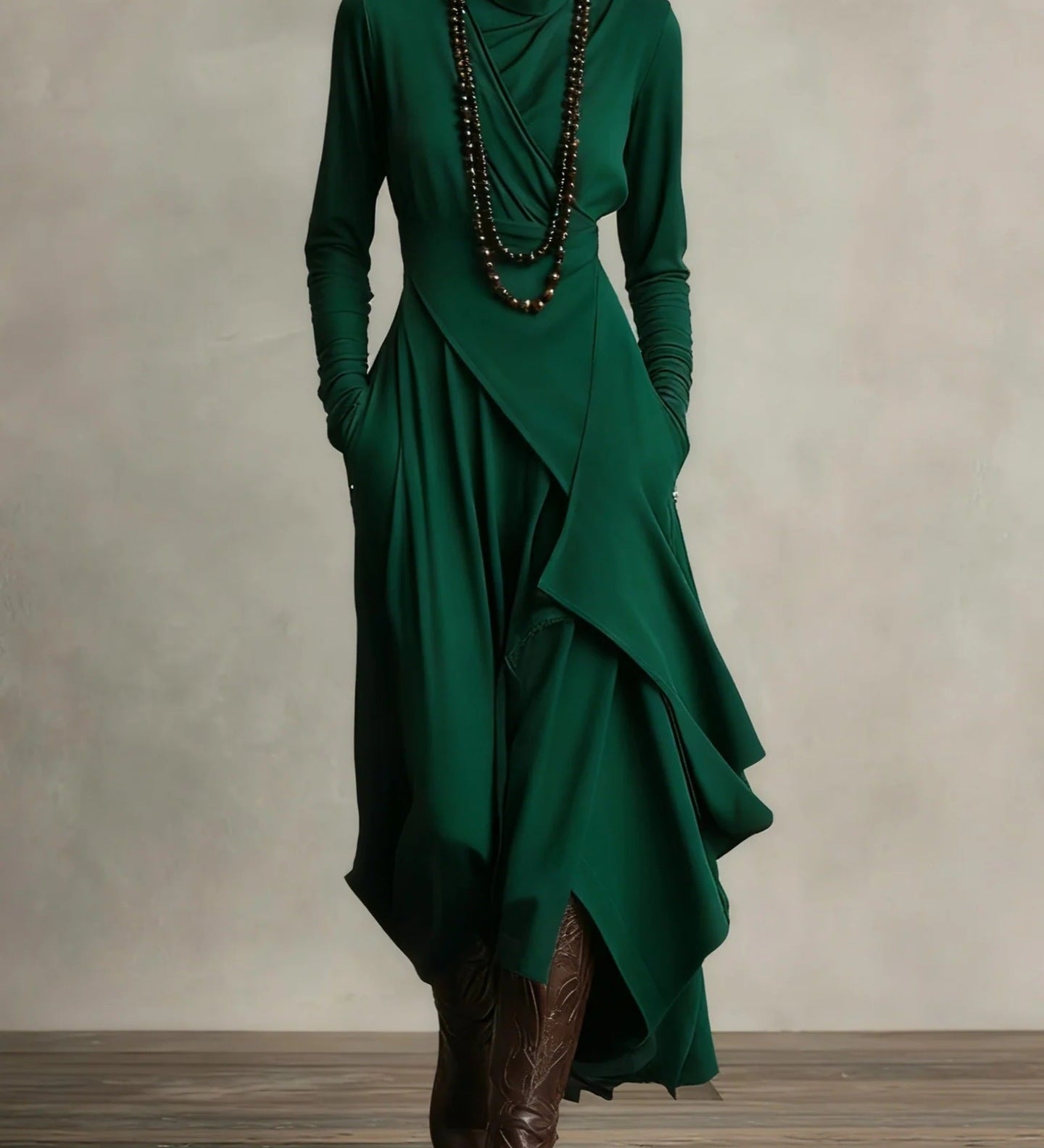 Lunori™ | Natalia Knit Maxi Dress