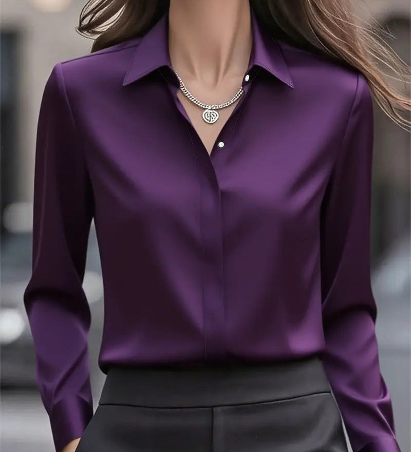 Luna | Women's Elegant Silk Blouse Timeless