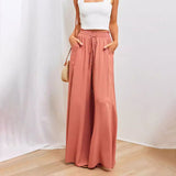 Casual Wide-Leg Trousers