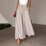 Casual Wide-Leg Trousers