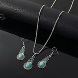 Priscilla™ - Vintage Set in Turquoise