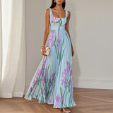 Isabel | Floral A-Line Maxi Dress