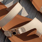 Elsa | Comfort Slip-On Flat Sandals
