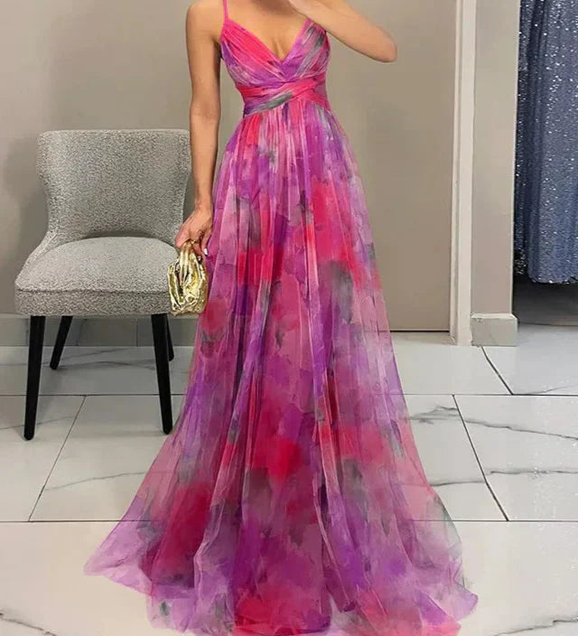Madeline | Floral Maxi Dress for Effortless Elegance