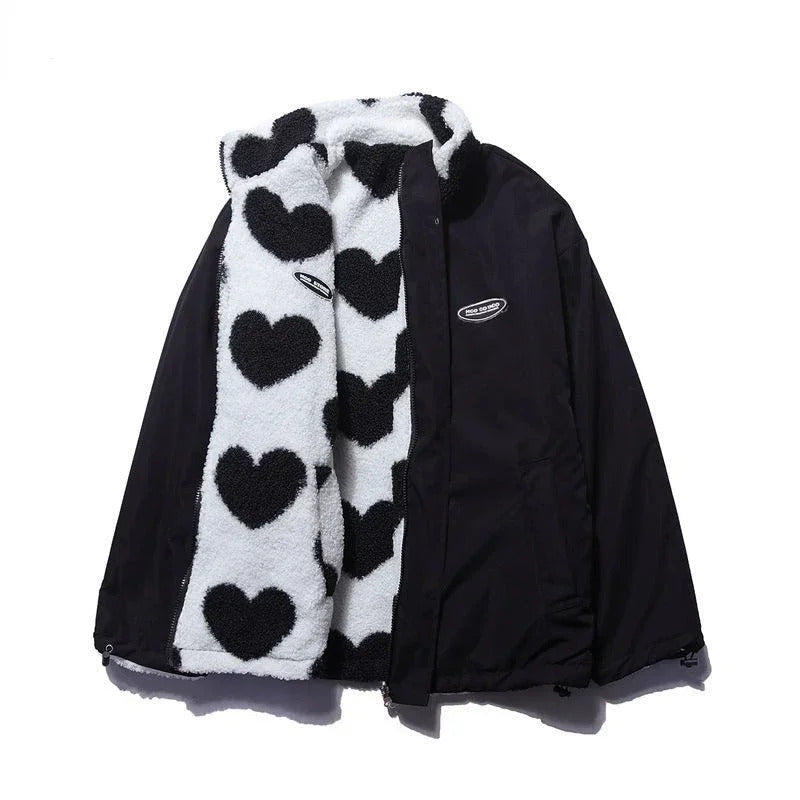 Rosa™ | Reversible Jacket with Hearts