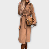 Eliza - Long Belted Coat in Style