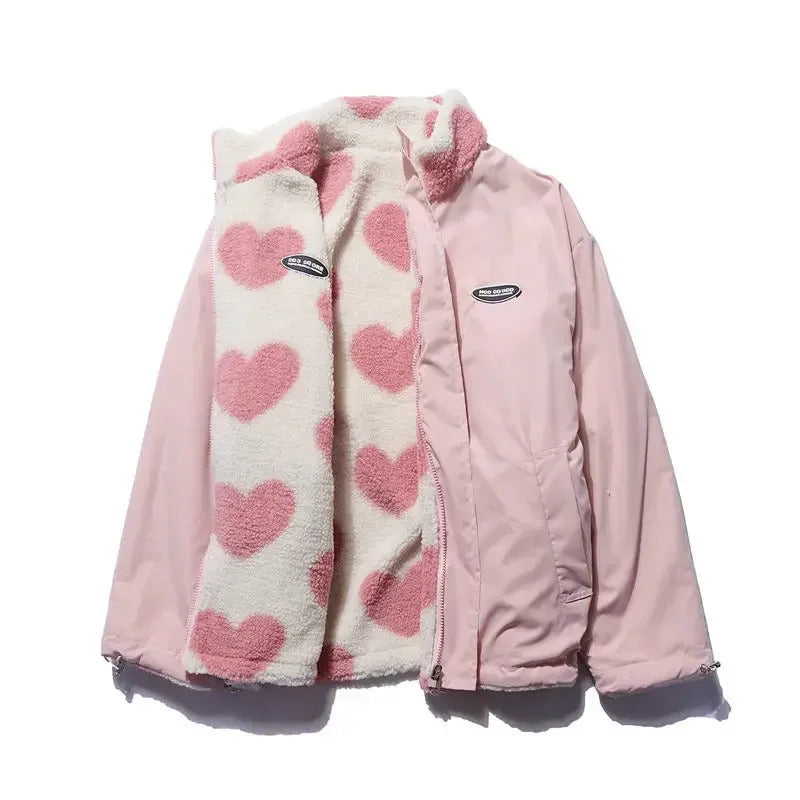 Rosa™ | Reversible Jacket with Hearts