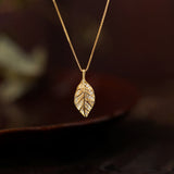 Leaf Pendant Necklace