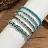 Mirella™ - Boho Bracelet Collection with Turquoise Beads