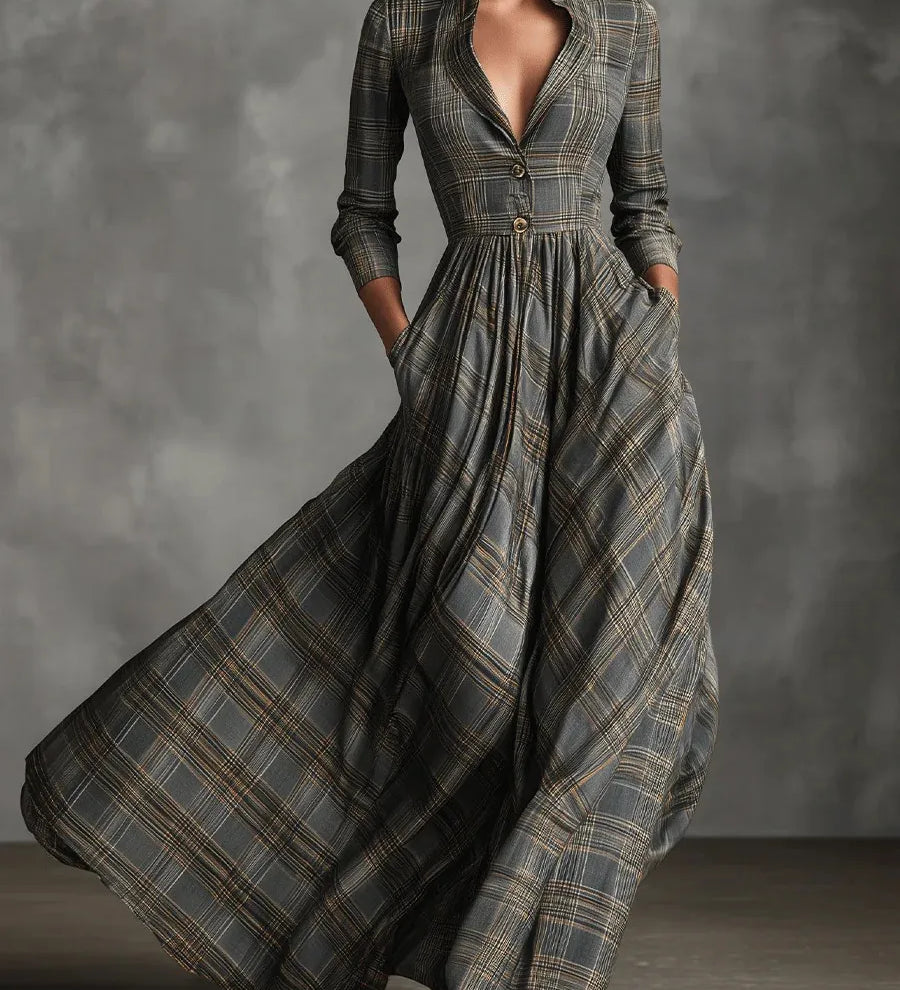 ODESSA | ELEGANT VINTAGE DRESS