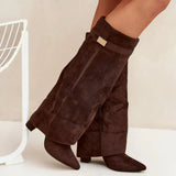 SUEDORA™ | HIGH SUEDE BOOTS
