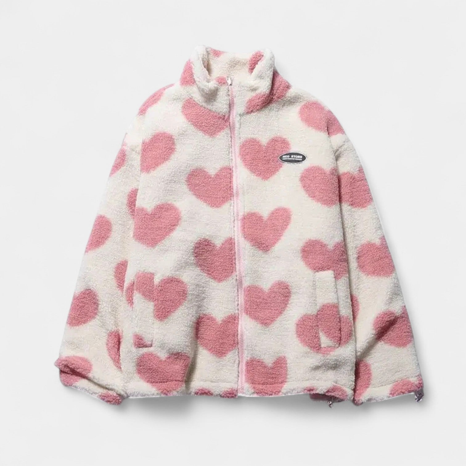 Maja – Reversible Jacket with Hearts
