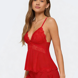 Midnight Kiss Lace Set