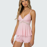 Midnight Kiss Lace Set