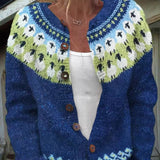 SOPHIA | VINTAGE ICELANDIC CARDIGAN